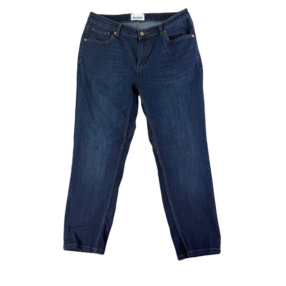 Duer Performance Denim Jeans Women 30x24 Relaxed Fit‎ Tapered Hemmed 30x30 Tag